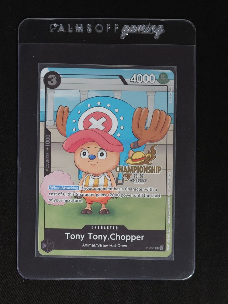 One Piece Card Game 2025 P-065 Tony Tony.Chopper — front