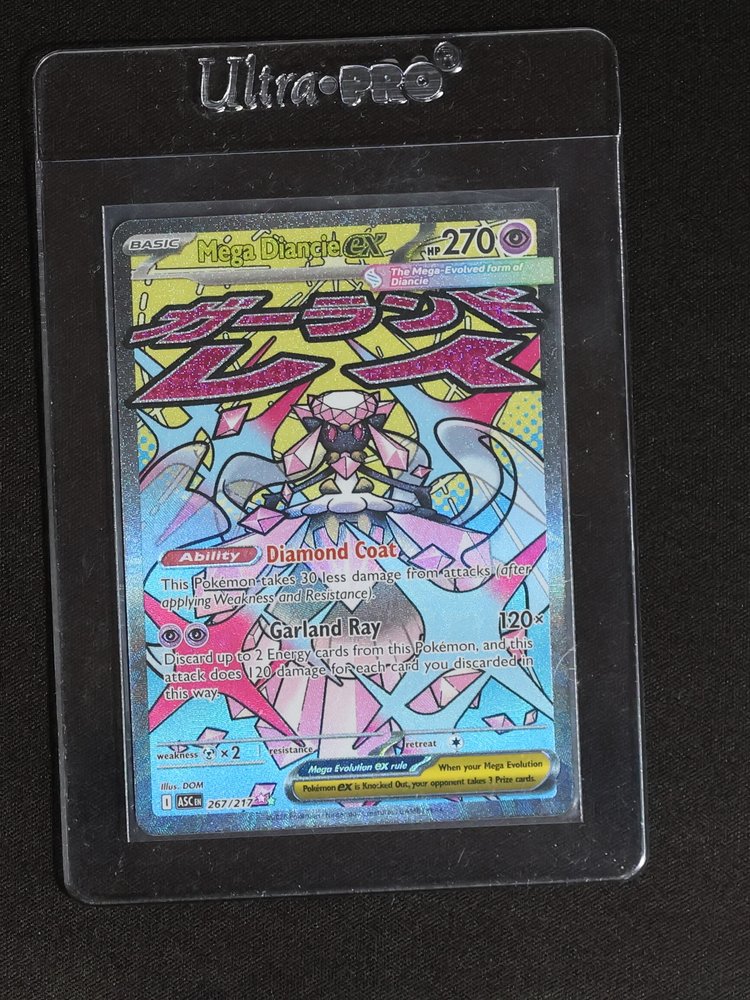 2025 Pokémon Ascended Heroes #267 Mega Diancie EX — front
