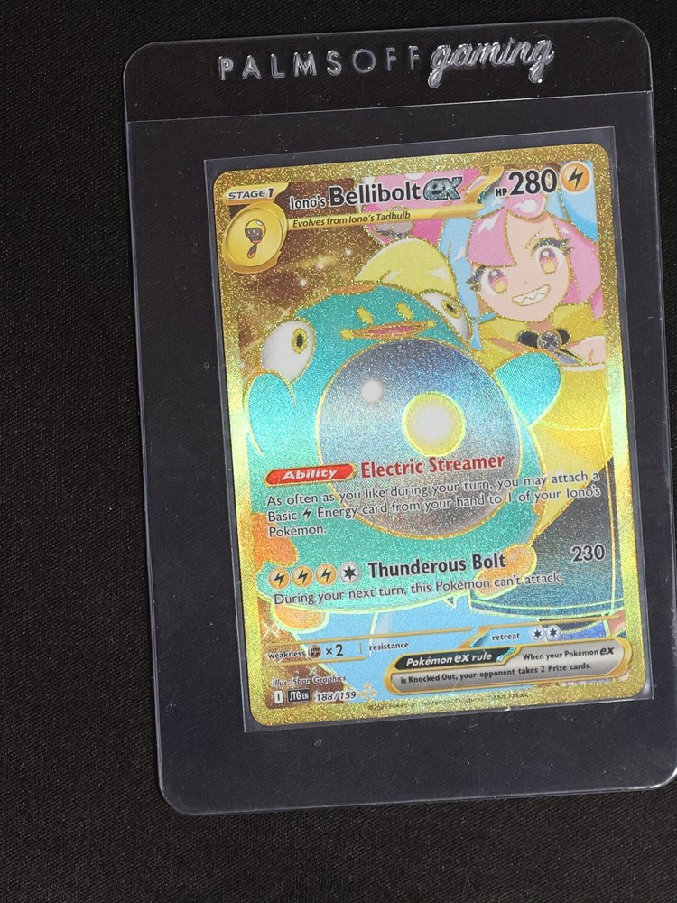 2025 Pokémon Journey Together #188 Iono's Bellibolt EX — front