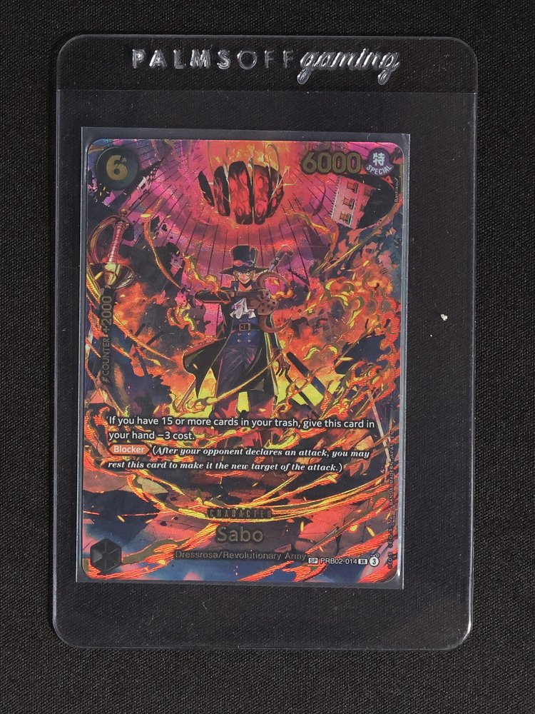 One Piece TCG PRB02-014 Sabo SP — front
