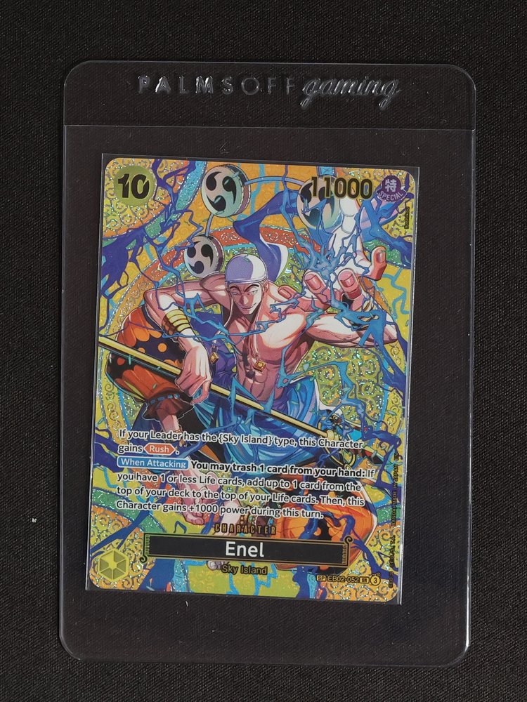 One Piece Card Game 2026 EB02-052 Enel SP — front