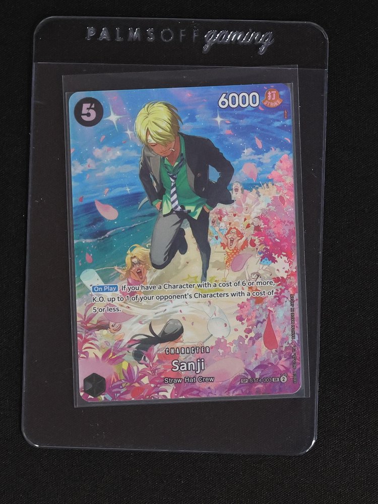 Sanji ST14-003 OP10 Royal Blood SP Full Art One Piece Card Game — front