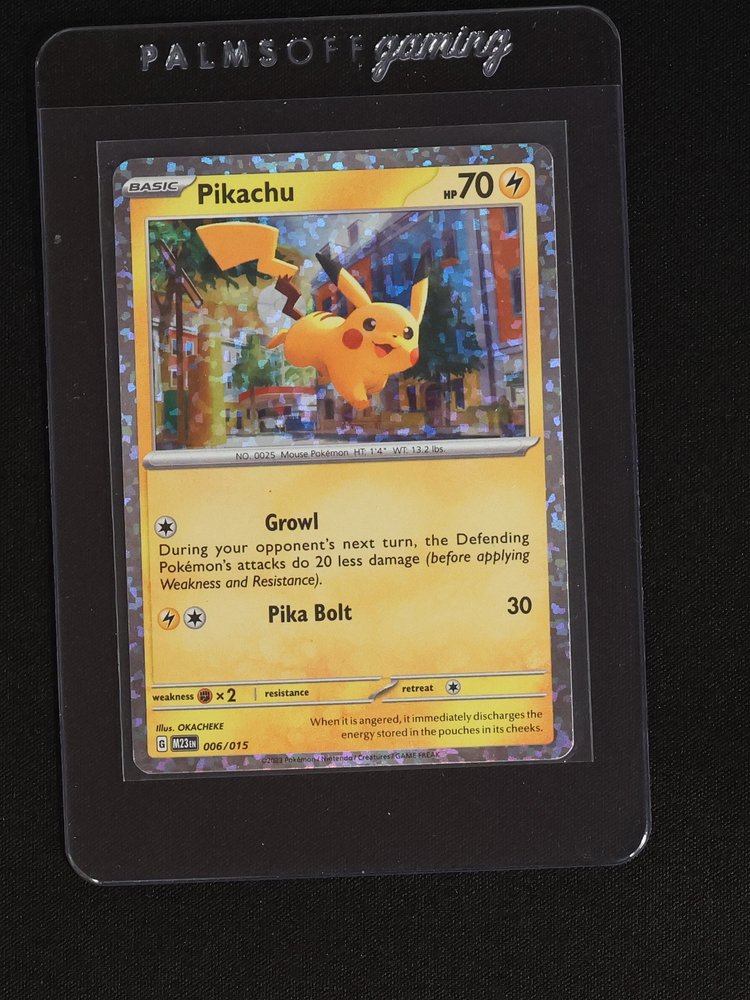 2023 Pokémon #006 Pikachu McDonald's Match Battle — front
