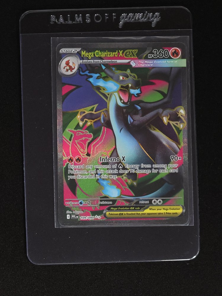 2025 Phantasmal Flames Mega Charizard X ex #109/094 — front