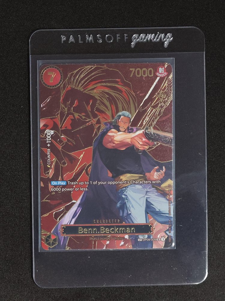 One Piece TCG OP09-009 Benn Beckman — front