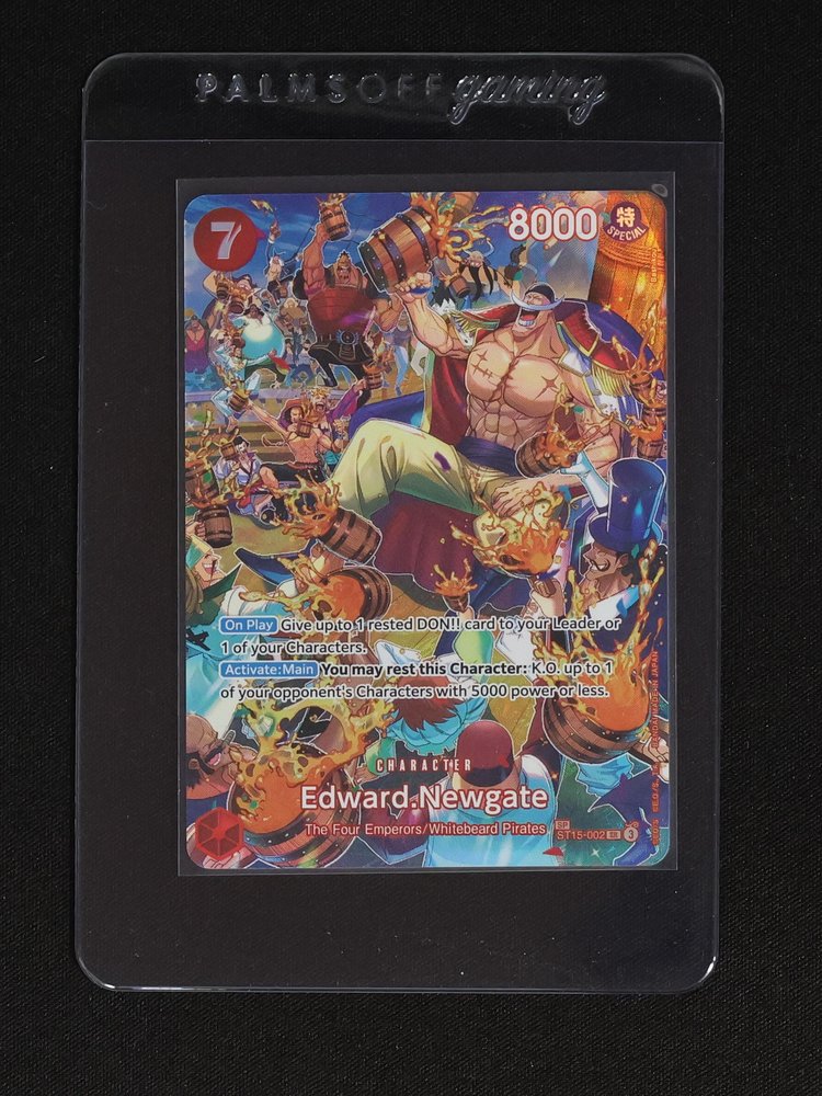 One Piece Card Game ST15-002 Edward Newgate — front