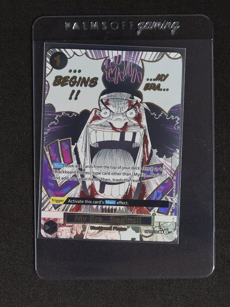 One Piece Card Game OP09-096 My Era... Begins!! — front