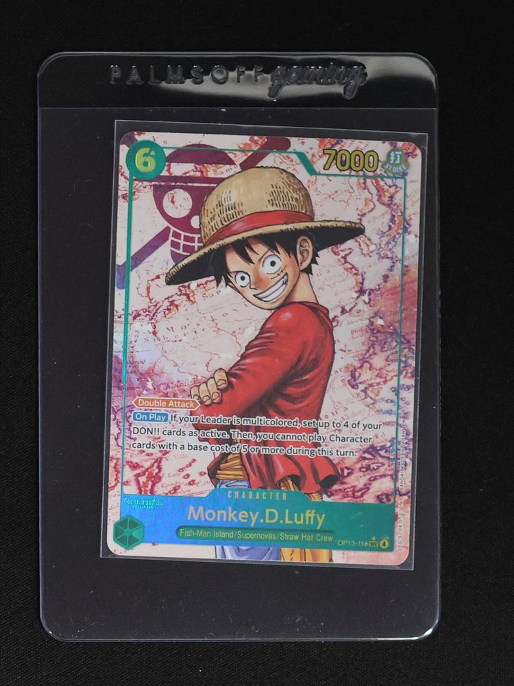 2025 One Piece TCG OP13-118 Monkey.D.Luffy Carrying On His Will — front