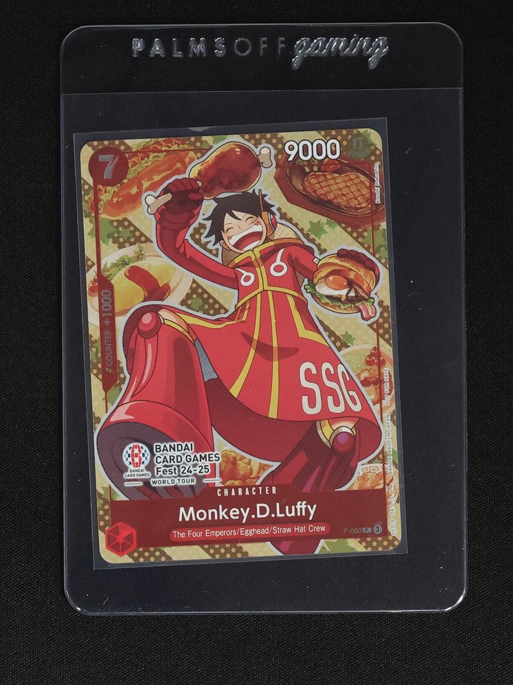 2024 Bandai Card Games Fest 24-25 #P-080 Monkey.D.Luffy — front