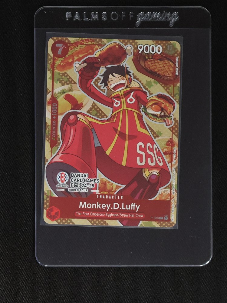 2024 Bandai Card Games Fest 24-25 P-080 Monkey.D.Luffy — front