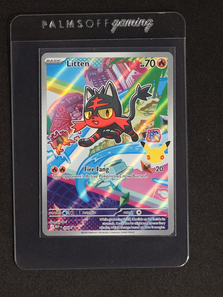 2026 Pokémon MEP #044 Litten — front