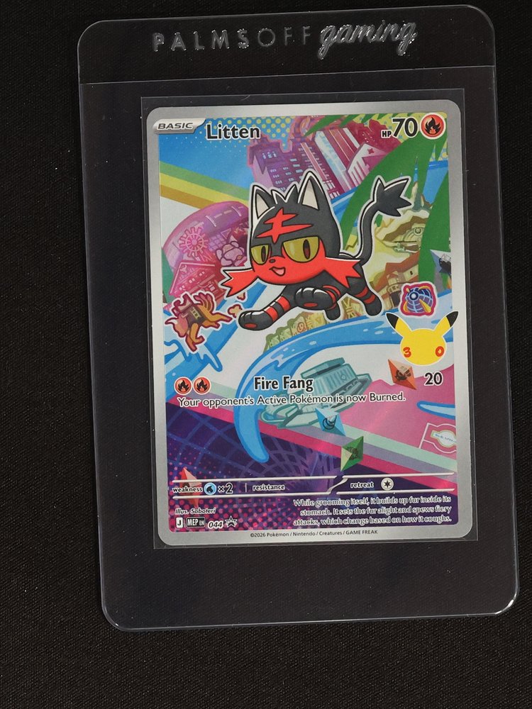 2026 Pokémon MEP #044 Litten — front