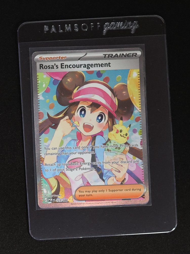 2019 Pokémon Perfect Order #123 Rosa's Encouragement — front