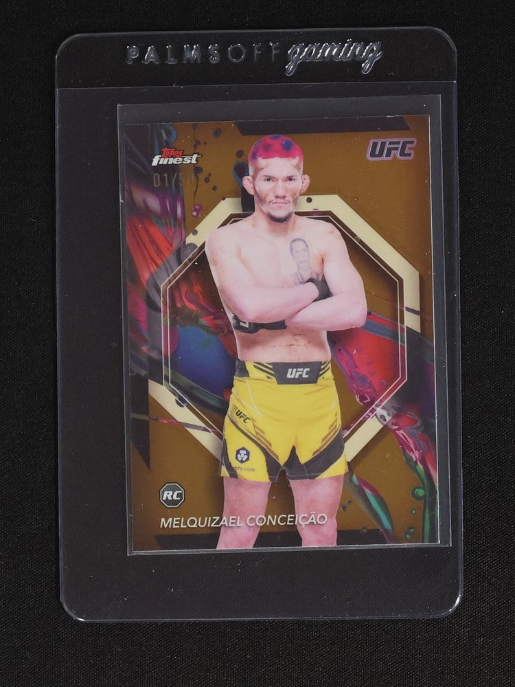 2024 Topps Finest UFC #34 Melquizael Conceição — front