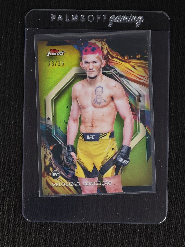 2024 Topps Finest UFC #134 Melquizael Conceição — front