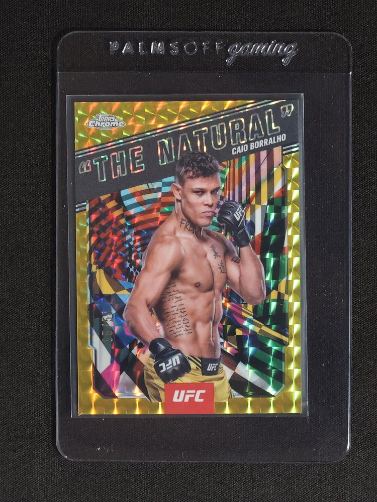 2025 Topps Chrome UFC #AKA-15 Caio Borralho — front