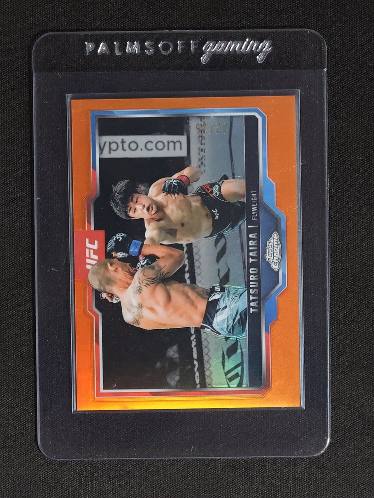 2025 Topps Chrome UFC #190 Tatsuro Taira — front