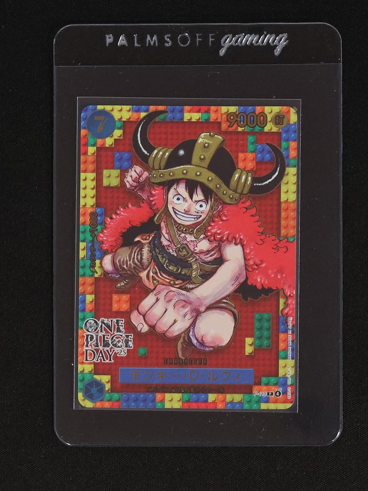 2025 One Piece Card Game P-110 Monkey D. Luffy One Piece Day Promo — front