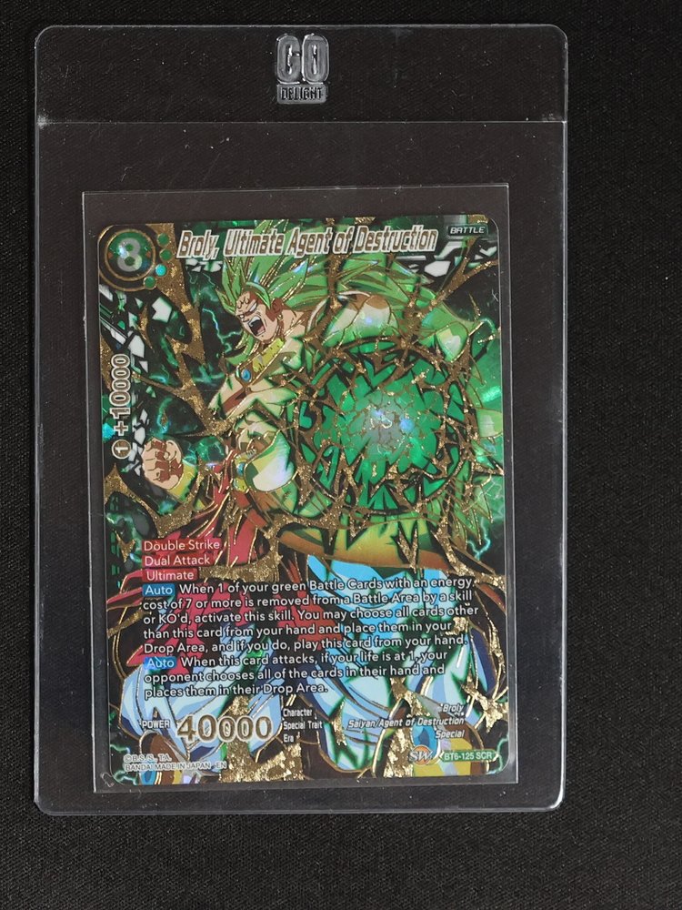 2022 Dragon Ball Super Card Game #BT6-125 Broly, Ultimate Agent of Destruction — front
