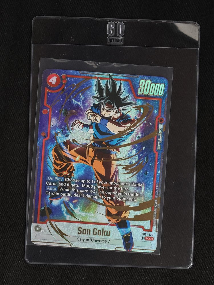 Dragon Ball Super Fusion World Son Goku FB01-139 SCR* — front