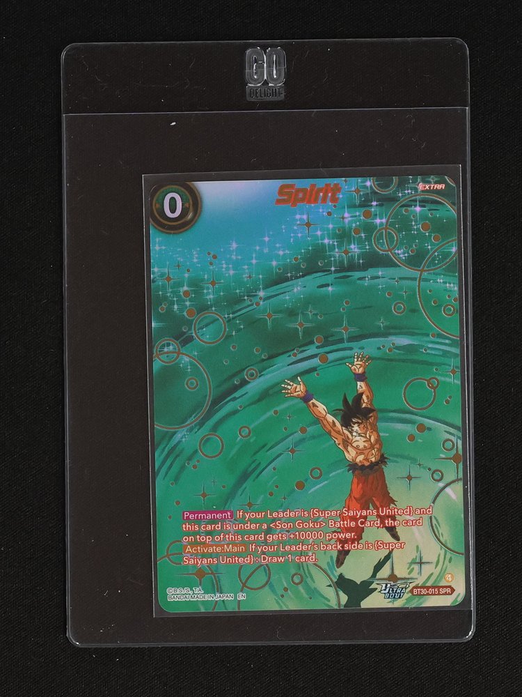 2026 Bandai Dragon Ball Super Masters Three Glorious Fighters #BT30-015 Spirit — front
