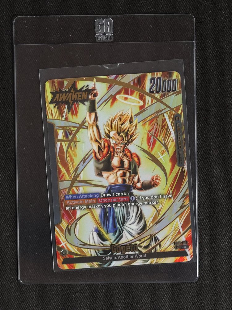 Dragon Ball Super Card Game 2020 FB05-095 Gogeta Awakened Leader Alternate Art — front