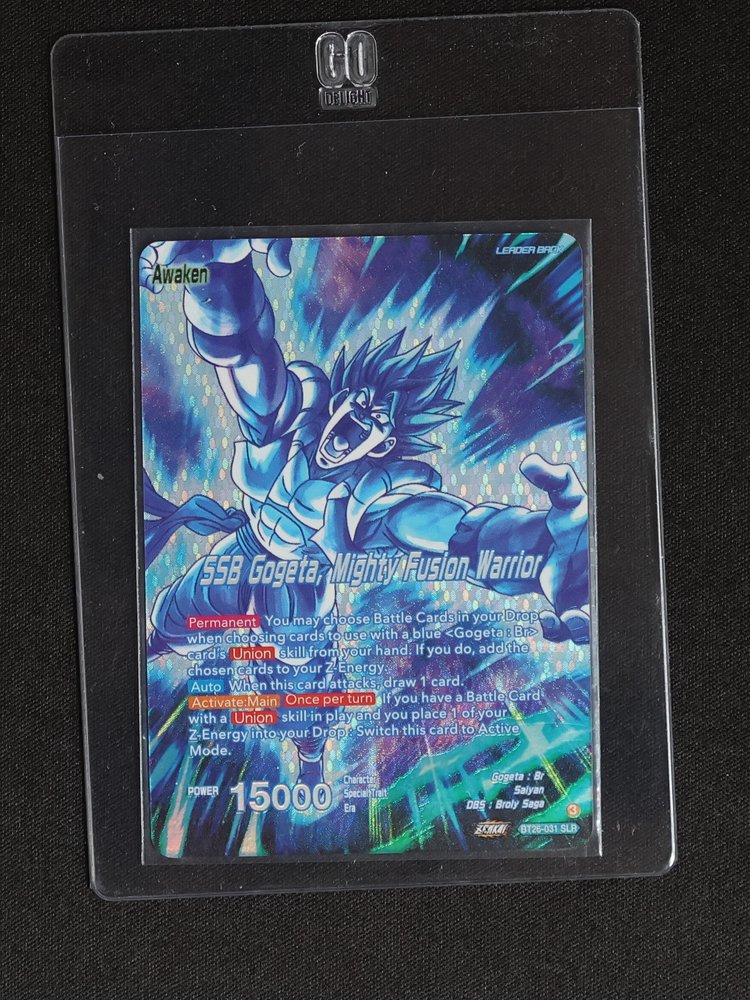 Dragon Ball Super Masters BT26-031 SSB Gogeta, Mighty Fusion Warrior — front