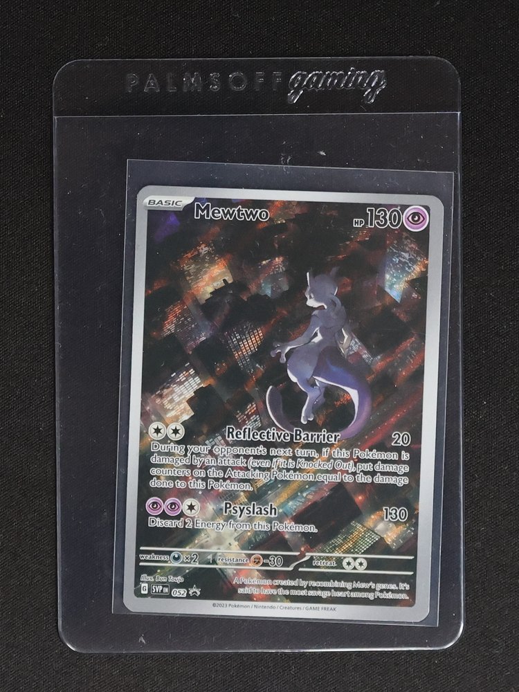 2023 Scarlet & Violet Promo #052 Mewtwo — front