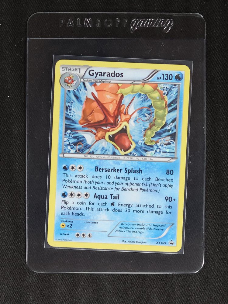 2016 Pokémon XY #XY109 Gyarados — front