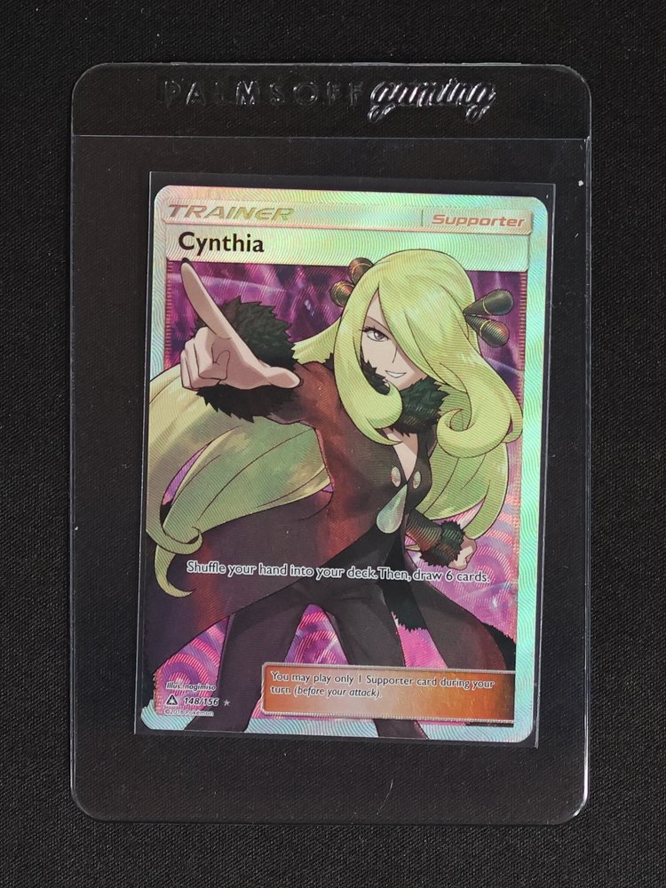 2018 Pokémon Ultra Prism #148 Cynthia — front