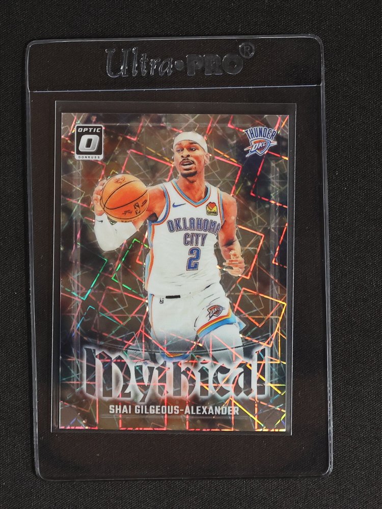 2024-25 Donruss Optic #8 Shai Gilgeous-Alexander Mythical Prizm — front
