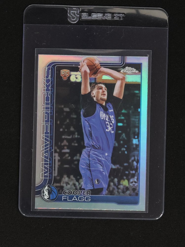 2025-26 Topps Chrome #251 Cooper Flagg — front