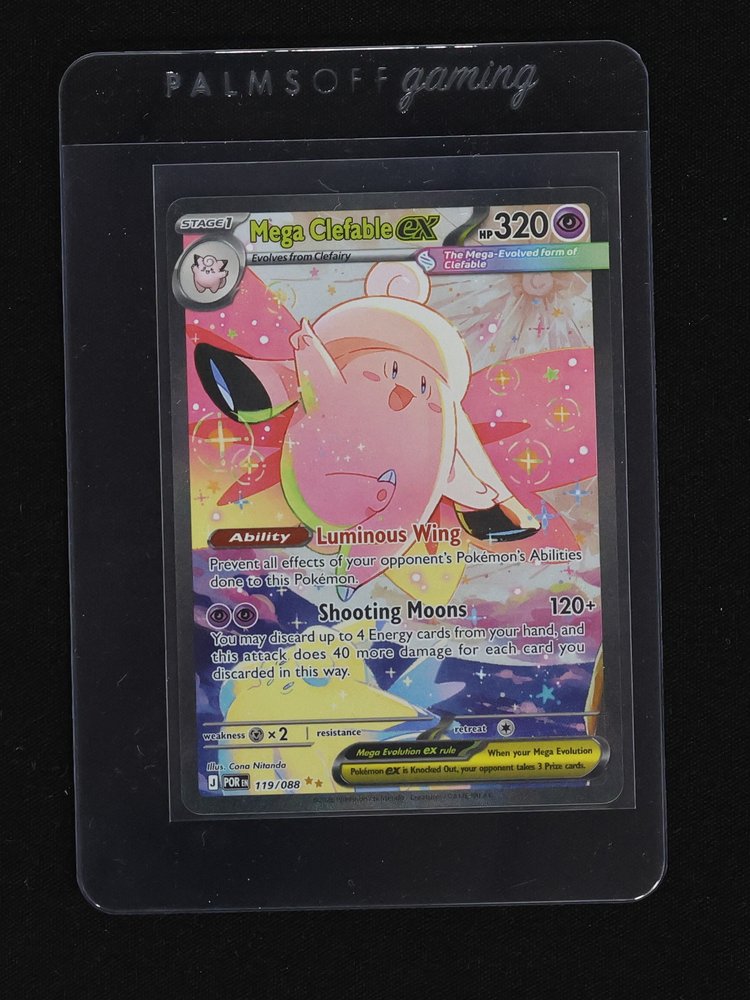 2026 Pokemon Perfect Order Mega Clefable ex 119/088 — front