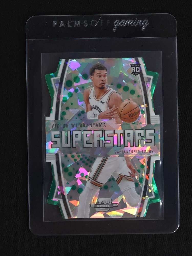 2023 Panini Contenders Optic Superstars Victor Wembanyama — front
