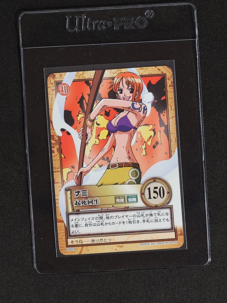 2001 One Piece Carddass Hyper Battle #C403 Nami — front