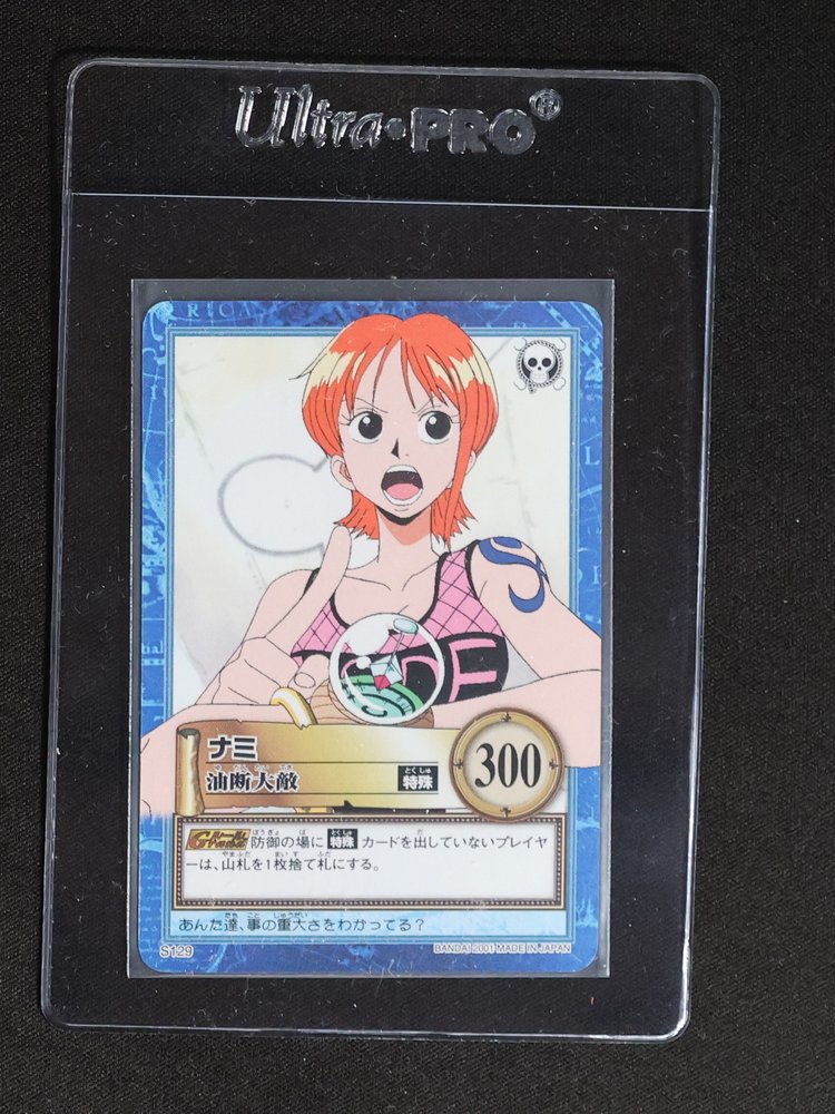 2001 One Piece Carddass Hyper Battle #S129 Nami — front