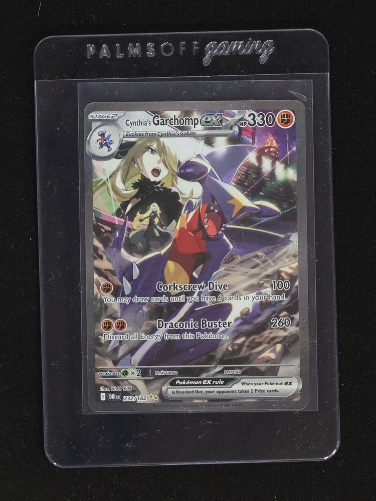 2025 Pokémon Sv10 #232 Cynthia's Garchomp ex — front