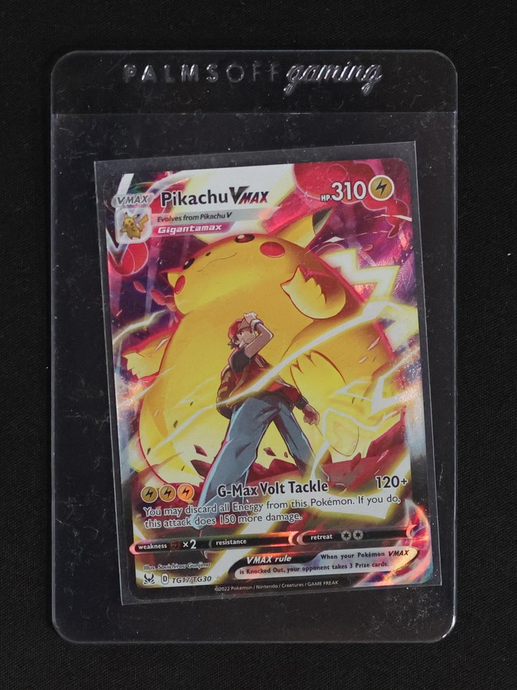 2022 Pokémon TCG Pikachu VMAX #TG17/TG30 Lost Origin — front
