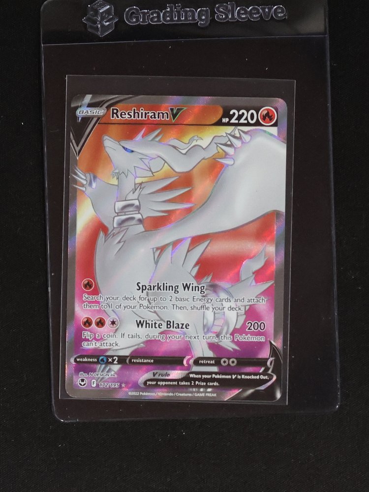 2022 Pokémon Silver Tempest #172 Reshiram V — front