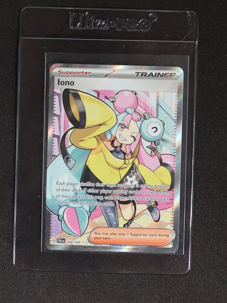 2023 Pokémon TCG Paldea Evolved #254 Iono — front