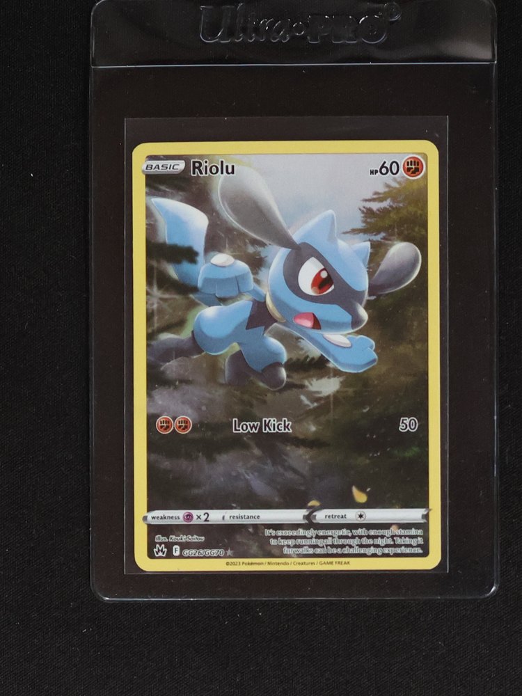 2023 Pokémon Crown Zenith #GG26/GG70 Riolu — front