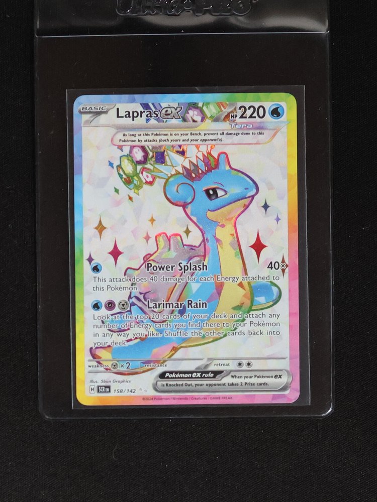 2024 Pokémon TCG Stellar Crown #158/142 Lapras ex — front