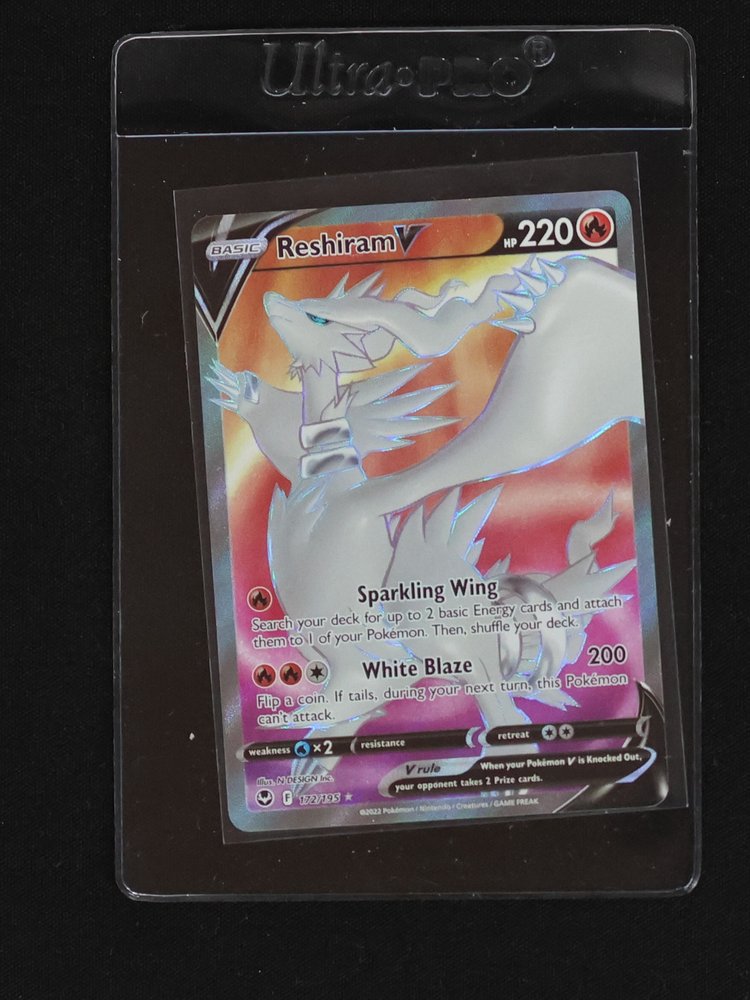2022 Pokémon TCG Silver Tempest #172 Reshiram V — front