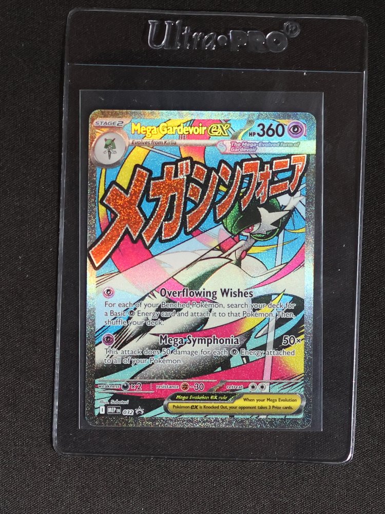 Mega Gardevoir ex MEP 032 Black Star Promo — front
