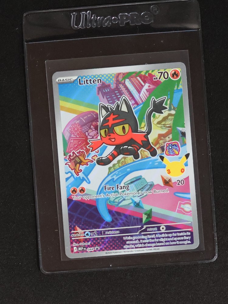 2026 Pokémon #044 Litten — front