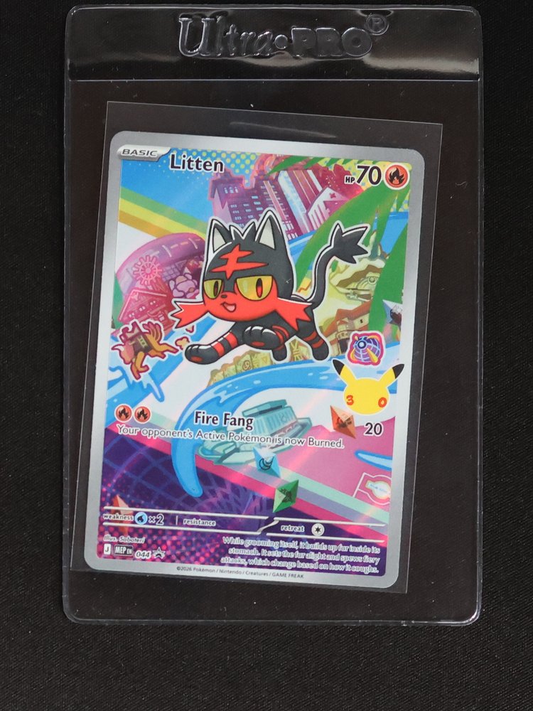2024 Pokémon #044 Litten — front