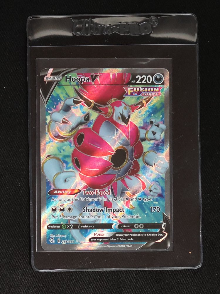 2021 Pokémon TCG Fusion Strike #253 Hoopa V — front