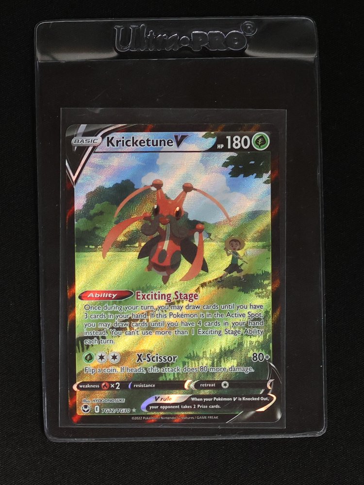 2022 Pokémon #TG12 Kricketune V — front