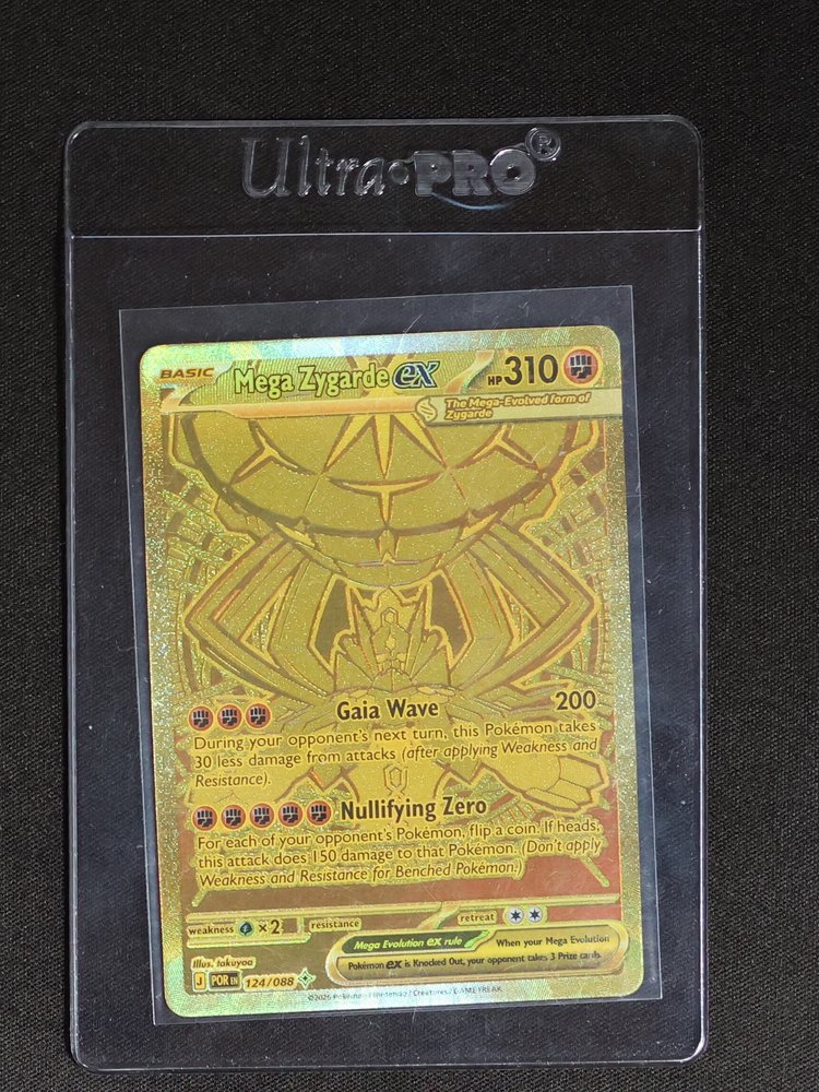 2014 Pokémon TCG #124 Mega Zygarde ex — front