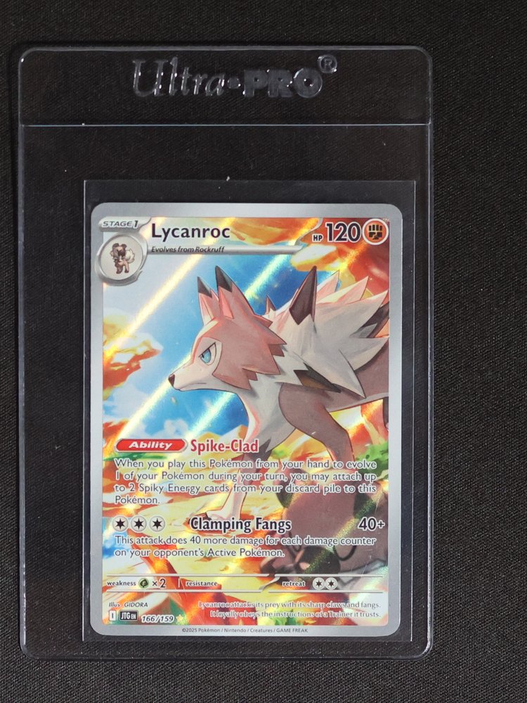 2025 Pokemon #166 Lycanroc — front